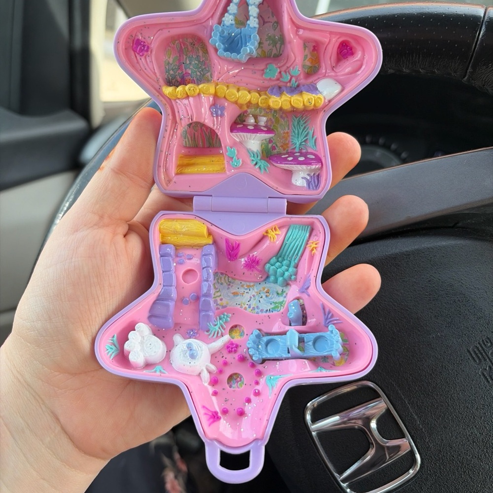 Vintage Polly Pocket Mushroom Fairy